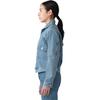 Серия Levis Bluetab™ Ss25 Серия Bluetab™ Дизайн с двойными накладными карманами Застежка на пуговицах Джинсовая куртка Женские куртки Светло-голубой A5884-0003