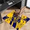 Football club logo Printed Absorbent Washable Carpet, Non-Slip Bathroom Mats, Kitchen Rugs, Yoga Mat,Living Room Entrance, Camping Picnic Rugs