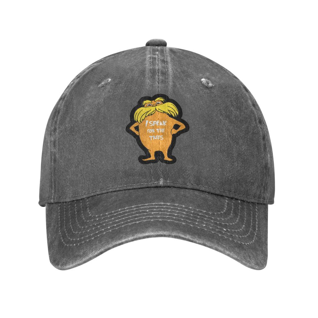 Кепка из джинсовой ткани Ashby Lorax I Speak For The Trees, повседневная бейсболка, регулируемая кепка, летние унисекс бейсболки