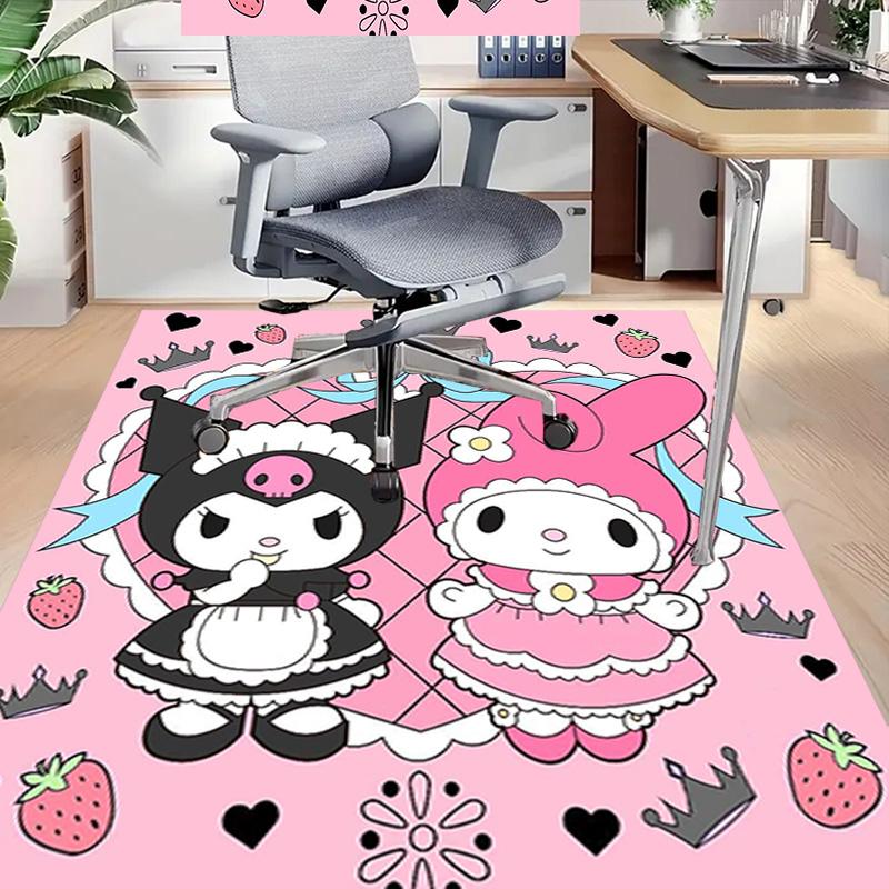 Cute Characters Pastel Outfits Carpet For Playroom Bedroom Living Room Sofa Home Decorkids Game Area Rug Nonslip Floor Mat
