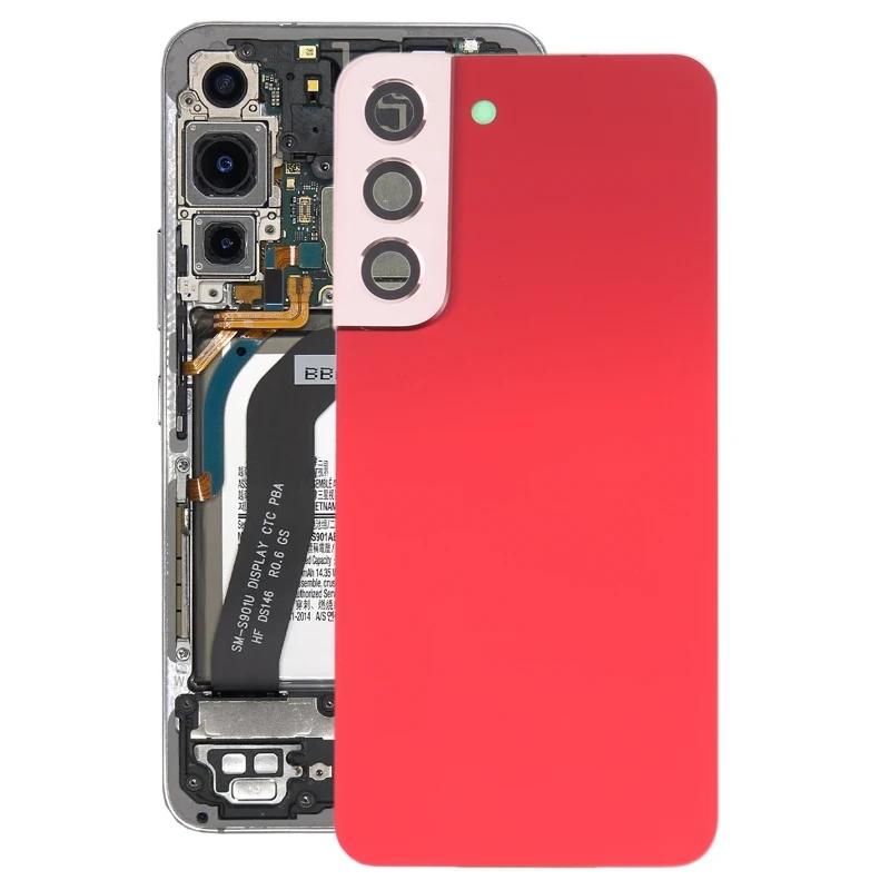 Задняя крышка аккумулятора с крышкой объектива камеры для Samsung Galaxy S22 5G SM-S901B