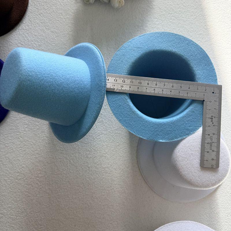 14 см Высота 8 см Высота Верх Ручная работа DIY Лолита Бархатная Шляпа Пустая