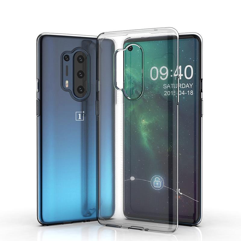 Для OnePlus 8 OnePlus8 Pro 1+8 тонкий кристально чистый мягкий TPU чехол для задней панели защитный чехол