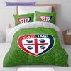 Cagliari Calcio Pattern Bedding Set Quilt Cover Pillowcase Home Decor Gift (1 * duvet cover + 2 * pillowcase, without core)