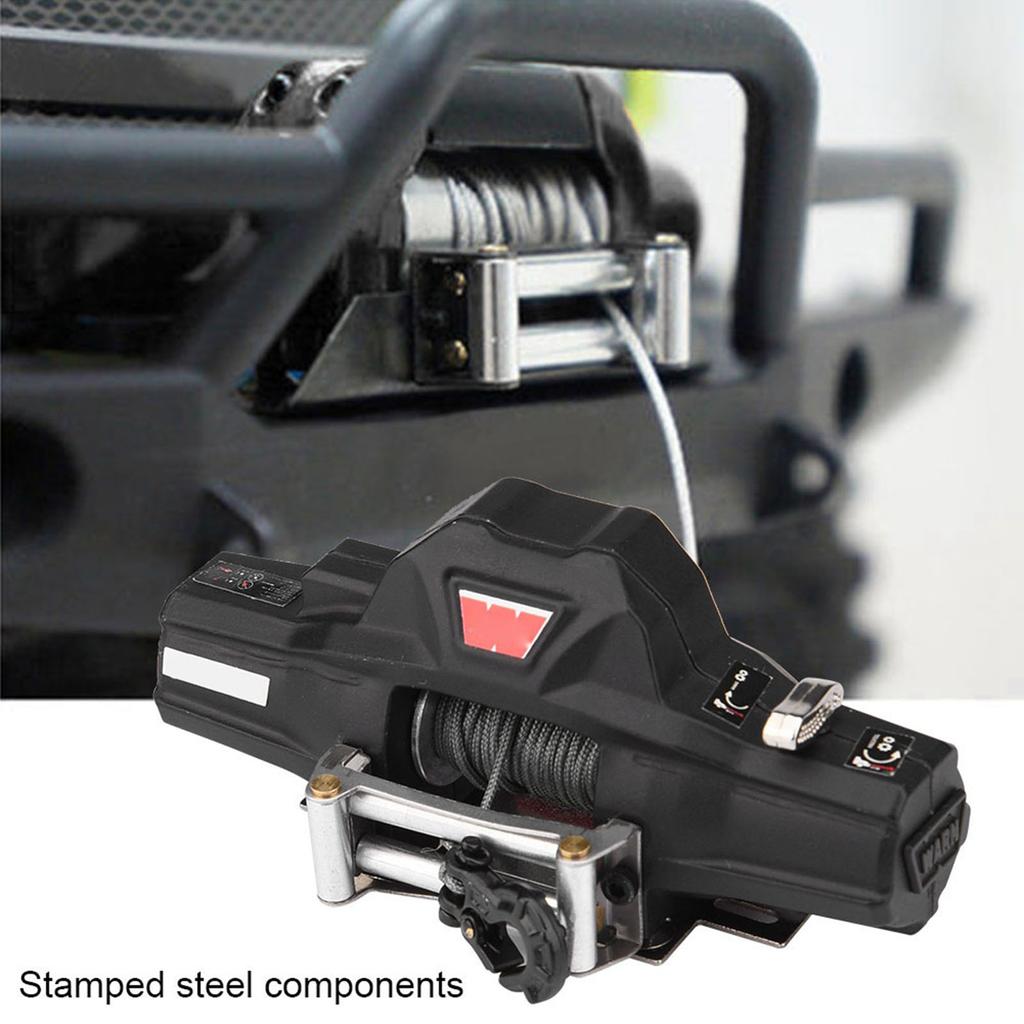 Масштаб 1/8 RC Модель автомобиля Гусеничный автомобиль Аксессуар Двойной мотор Лебедка с пультом дистанционного управления