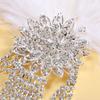 Exquisite Vintage Feather Headband Sequin Crystal Masquerade Hair Band Rhinestone Tassel 1920s Hair Accessories Women