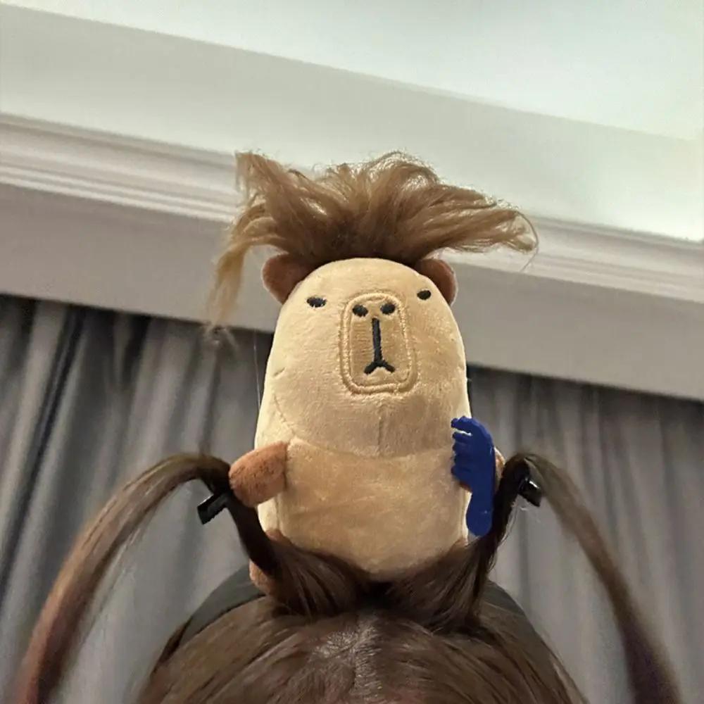 Hairstyle Fixing Tool Capybara Hair Band Headdress Hair Headband Taking Photos Wash Face Headwear Ornament Washing Face