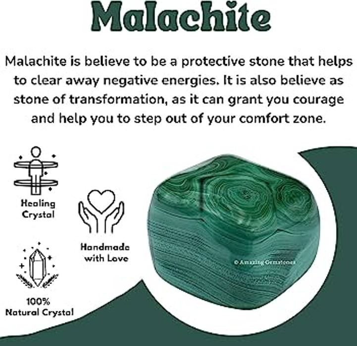 Natural Malachite Gemstone 925 Sterling Silver Jewelry Pendant 2.17" b5U79