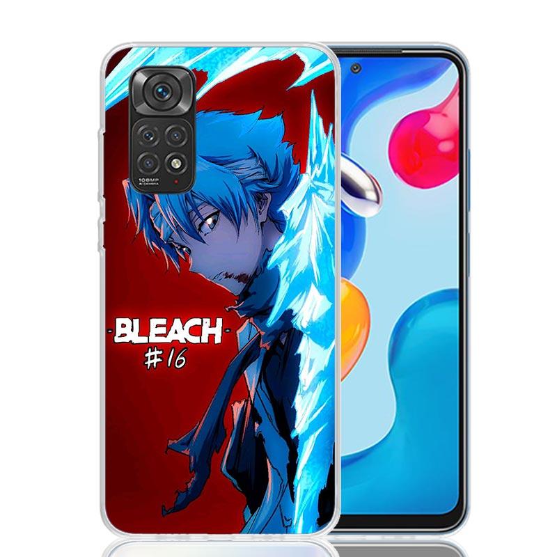 Хицугая Тоширо Bleach Чехол для телефона Для Xiaomi Redmi Note 15 14 13 12S 12 Pro Plus 11S 11E 11 11T 10S 10 Искусство Мягкий Рисунок Чехол