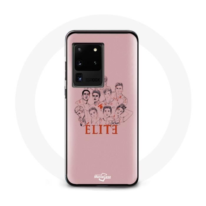 Case - Samsung - Galaxy S20 Ultra - Soft - Pink - Fanart Logo Characters Poster