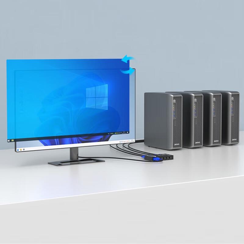 4-портовый видеопереключатель VGA MT-viki