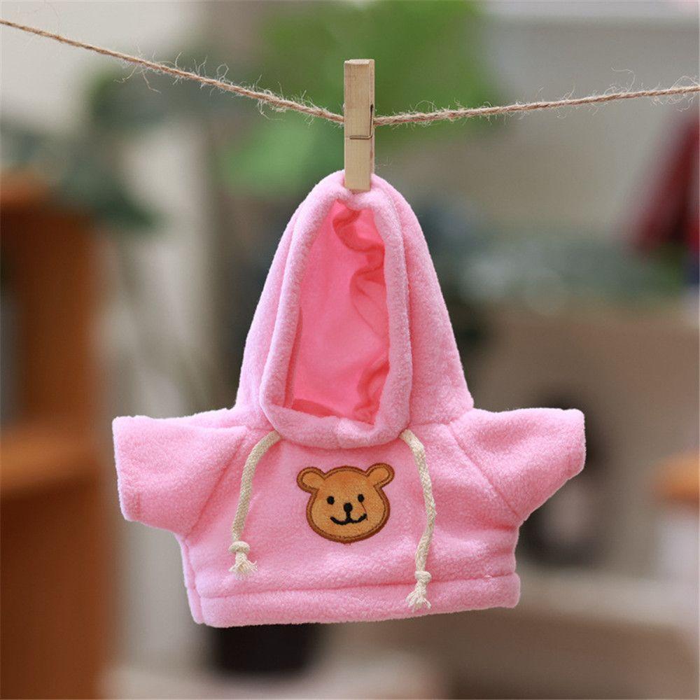 Birthday Gifts Overalls Sweater Yellow Duck Hoodie Dolls Accessories Kids Toys Plush Toy Clothes