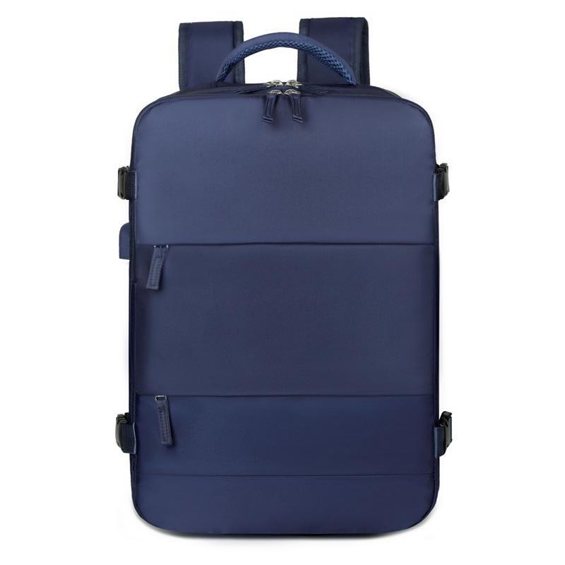 Unisex Business & Travel Backpack - Large Capacity, Expandable, Stylish Design for Short Trips & Laptop Storage