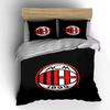 "AC Milan logo design." Bedding sets Duvet cover sets Duvet covers Pillowcases(1 * Duvet Cover 2 * Pillowcases without duvet insert)