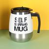 Large Capacity Magnetic Mixing Mug Stainless Steel Electric Smart Mixer  Coffee Mixing