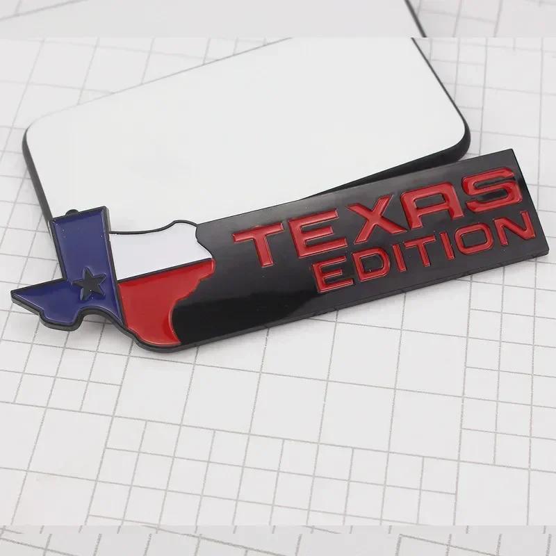 ABS TEXAS EDITION Star Rear Boot Trunk Car Emblem Badge Stickers Styling Accessories For Jeep Compass Wrangler Liberty Commander