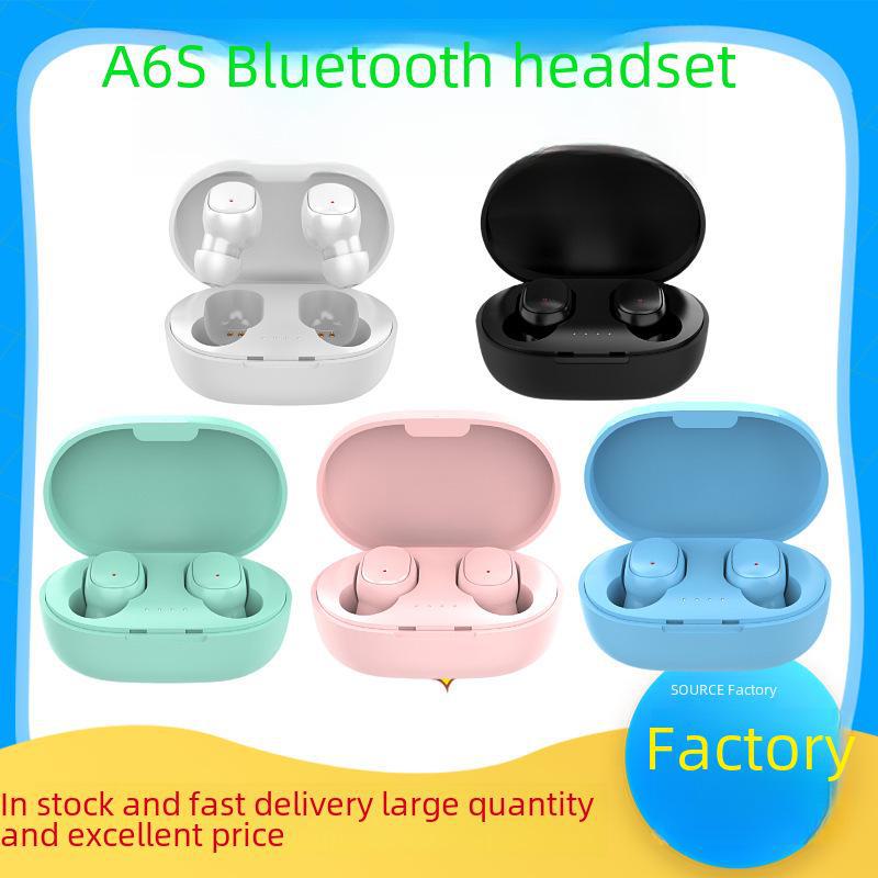 Спортивная мини-гарнитура A6S Bluetooth In-Ear с функцией шумоподавления