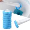 16 шт. сменные головки для туалетной щетки одноразовые водорастворимые чистящие средства для туалетной щетки для ванной комнаты