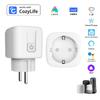 Умная розетка Wifi HomeKit с EU вилкой, монитор мощности, дистанционное управление, приложение SmartLife, работает с HomeKit