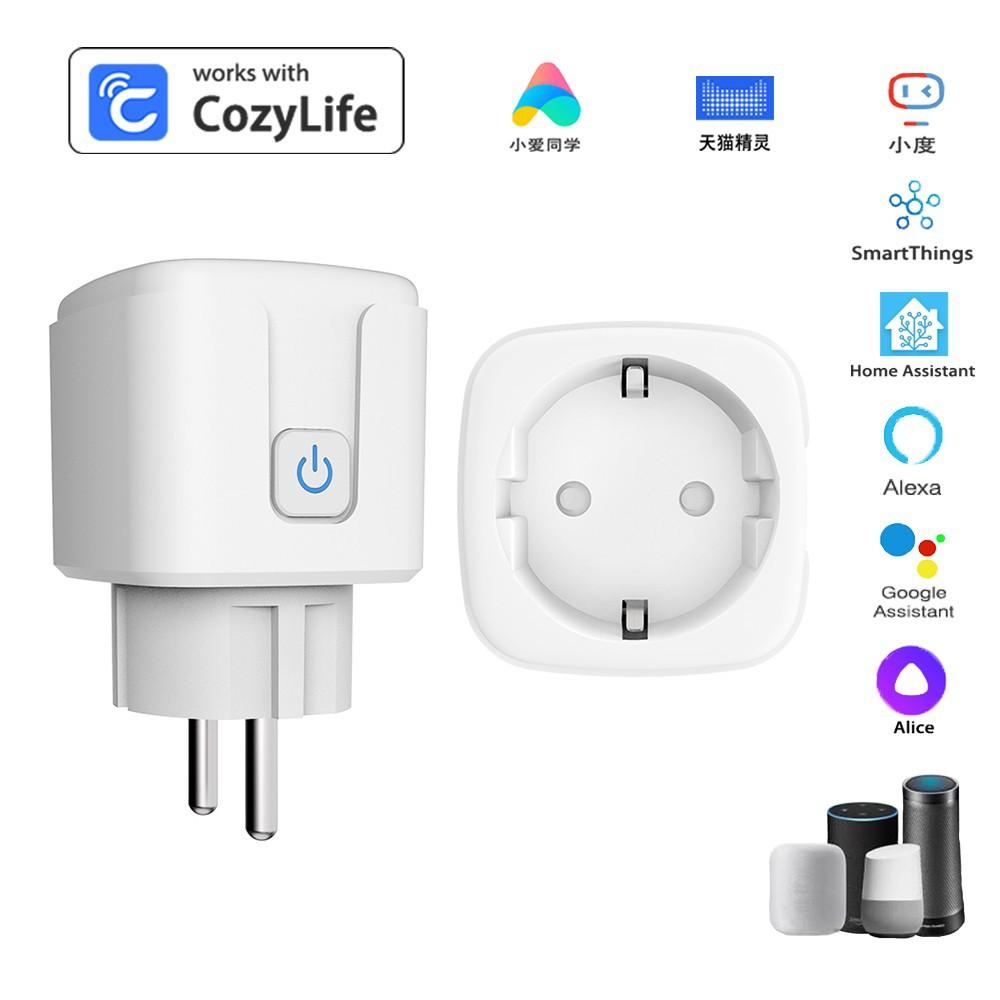 Умная розетка Wifi HomeKit с EU вилкой, монитор мощности, дистанционное управление, приложение SmartLife, работает с HomeKit