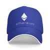 Ethereum криптовалюта бейсболки женские мужские регулируемые модные унисекс Ethereum шляпы