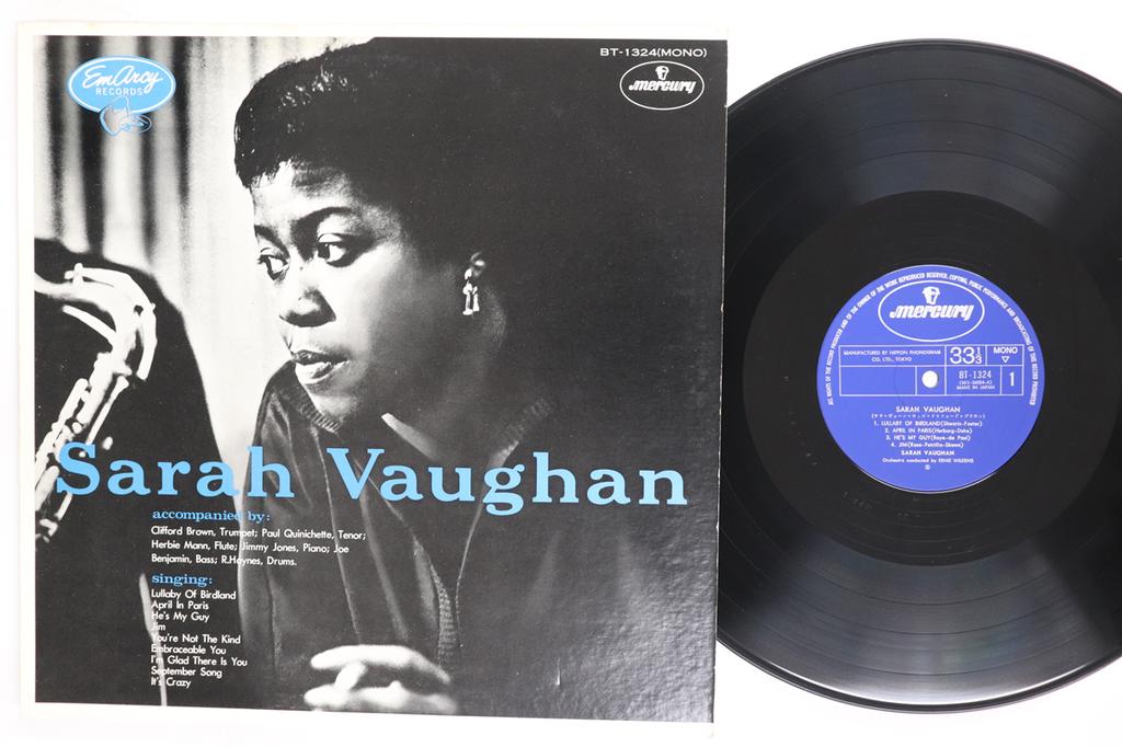 Виниловая пластинка SARAH VAUGHAN Сара Воан BT1324 MERCURY 1974 Япония Джаз Б/у