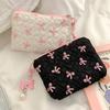 Quilted Cotton Makeup Bag Large-Capacity Girls' Make Up Organizer INS Makeup Pouch  for Women