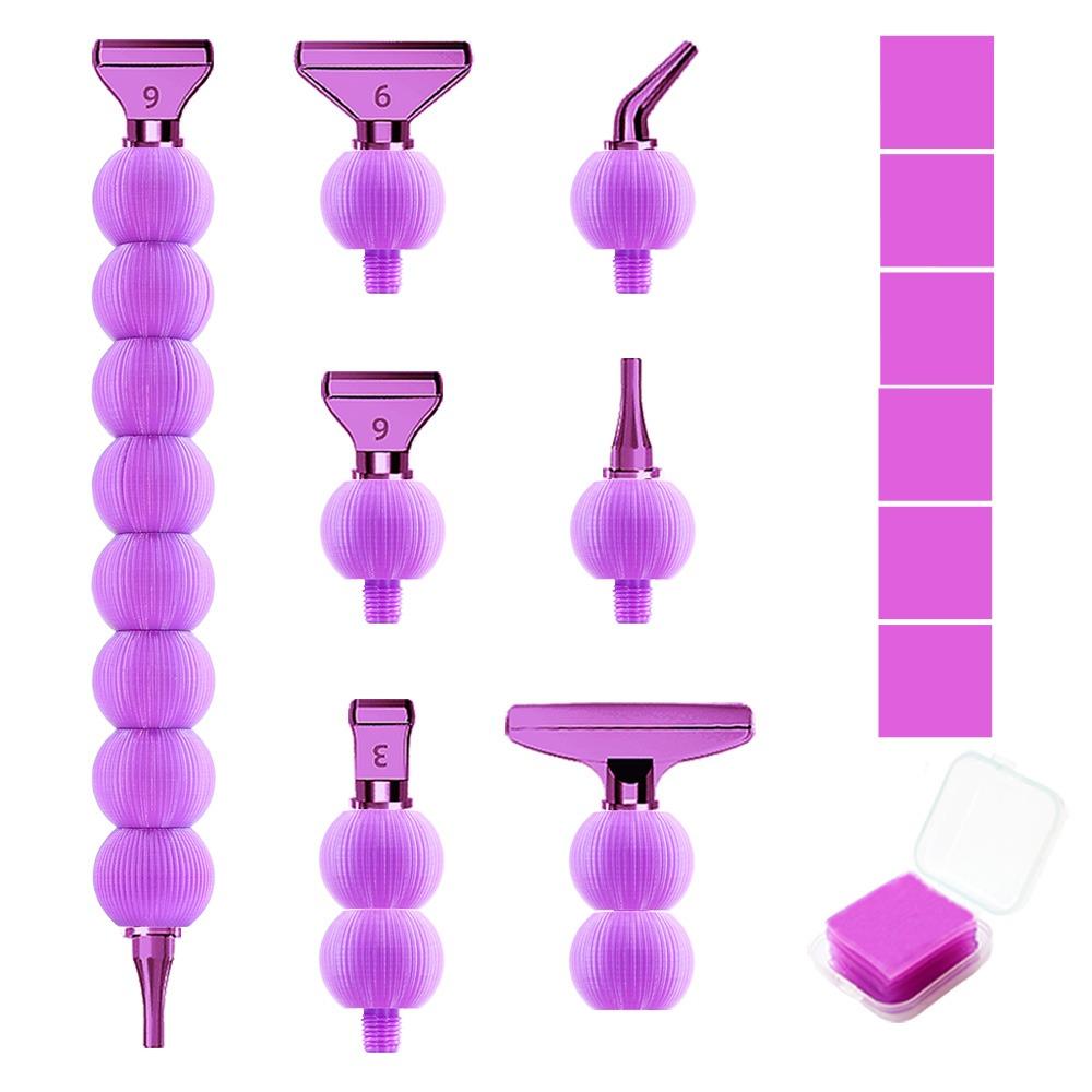 Replacement Pen Heads 5D Diamond Painting Pen Kit Embroidery Multifunctional Point Drill Pens Candied Haws Shape DIY Craft