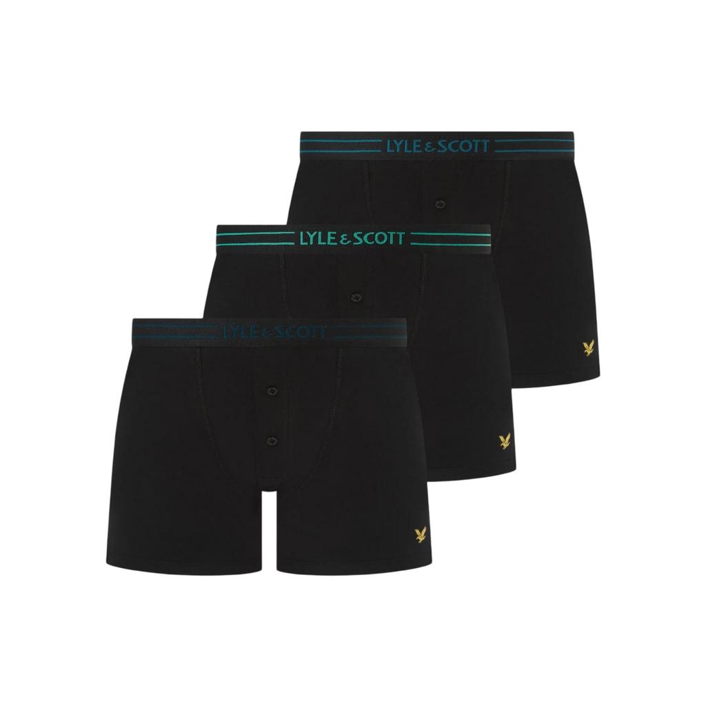 Lyle & Scott Mens Lewis Boxer Shorts (Pack of 3)