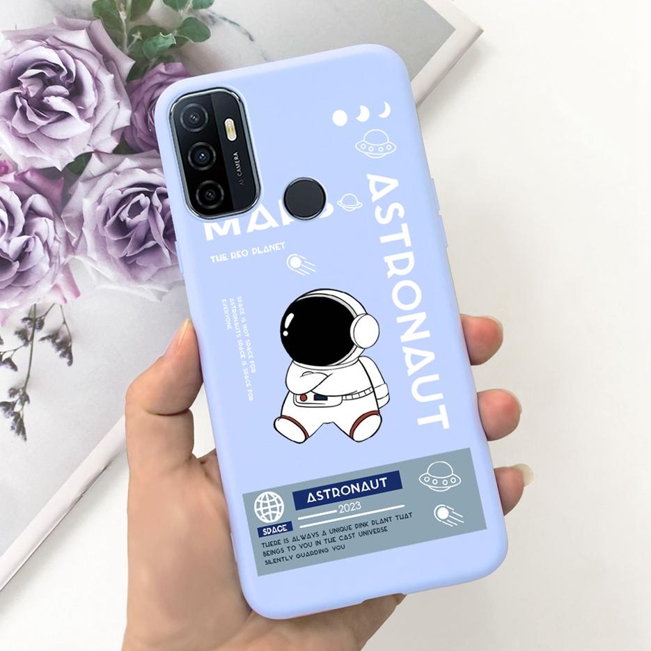 For Oppo A53 A53s Case Cute Fashion Cartoon Painted Cover Soft TPU Phone Case For Oppo A53s A 53 s OppoA53 s Fundas Coque Bumper