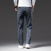 Mens Jeans  Business Regular Straight Full Lenght Jean Casual Denim Trousers Elasticity Stretch Fabric Pant   LY802