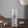 Стеклянная бутылка для воды Kobach Crystal Steel