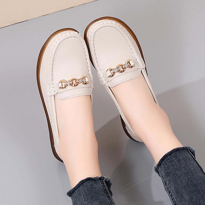 Женские мягкие мокасины Slip on Casual Elegant Summer Driving Shoes Office Business Moccasins for Mother