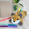 Пенал Bestever Wild Animal Fox 30 x 15 x 10 см плюшевый пенал 48124