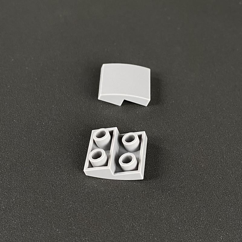 Compatible With 32803 2X2 Reverse Arc Parts Small Particle Assembly Technology Building Block Accessories Parts Moc Spare Parts