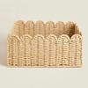 1PC Paper Rope Woven Storage Basket High-capacity Clothing Storage Boxes Kitchen Storage Basket for Pastries Cosmetics Fruits