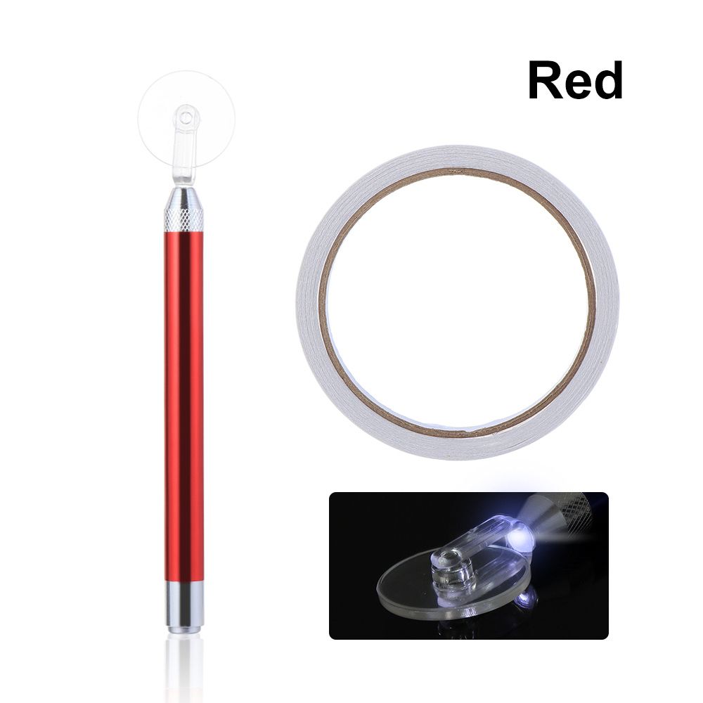 Колесо прокрутки Аксессуары для вышивки 5D Точечная ручка-сверло Ручка-сверло с подсветкой Инструмент для алмазной живописи