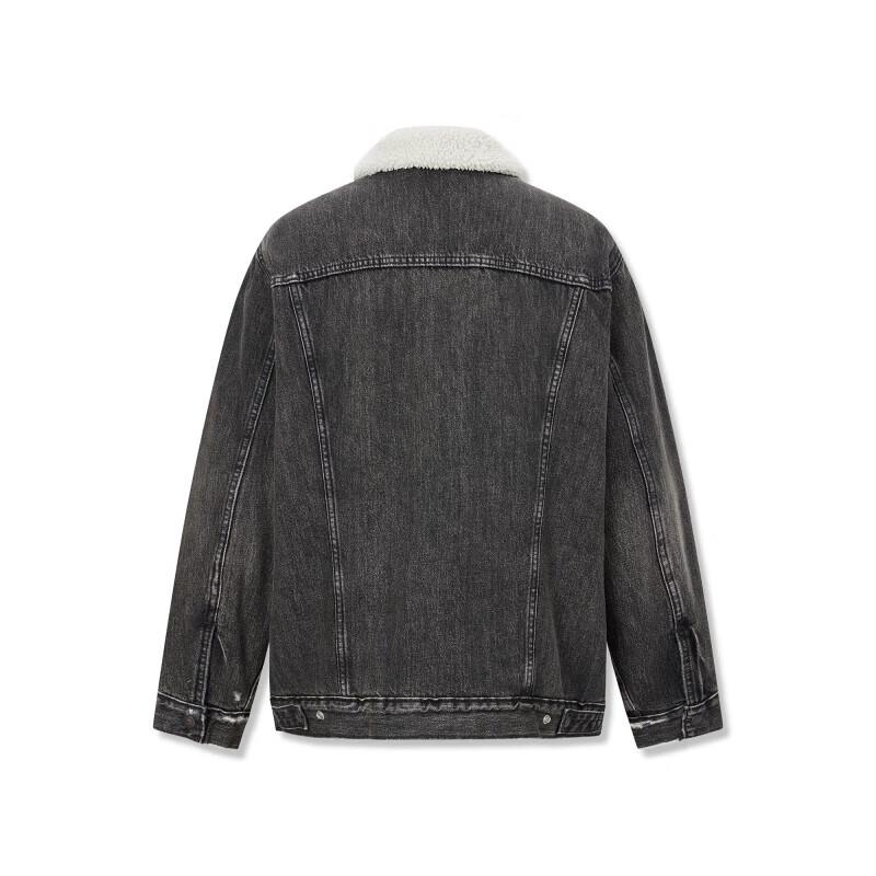 Levi's Мужская джинсовая куртка на подкладке из искусственной овчины