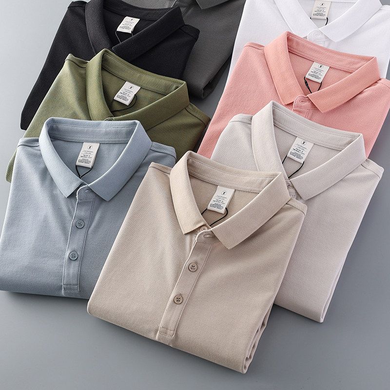 Fashion Brand Polo Shirt Summer Casual Foreign Trade Short-Sleeved T-shirt
