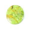 34X40X05 MM натуральный зеленый опал овальной формы кабошон россыпью драгоценный камень 61 карат. СК-4749