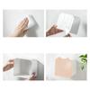 Flip-top Cosmetics Cotton Storage Box Plastic Wall Organizer Box Sanitary Pad Storage Box  Bathroom