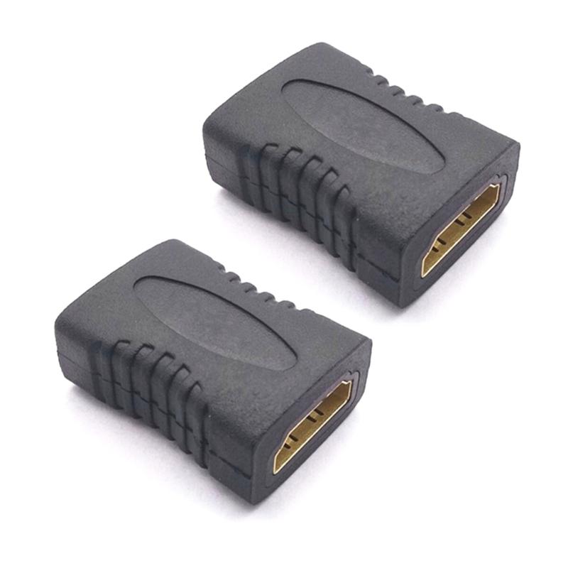 For HDTV Female To Female Coupler Adapter 2.0 4K60Hz Support For 3D Devices PC TV Monitor Gaming Consoles