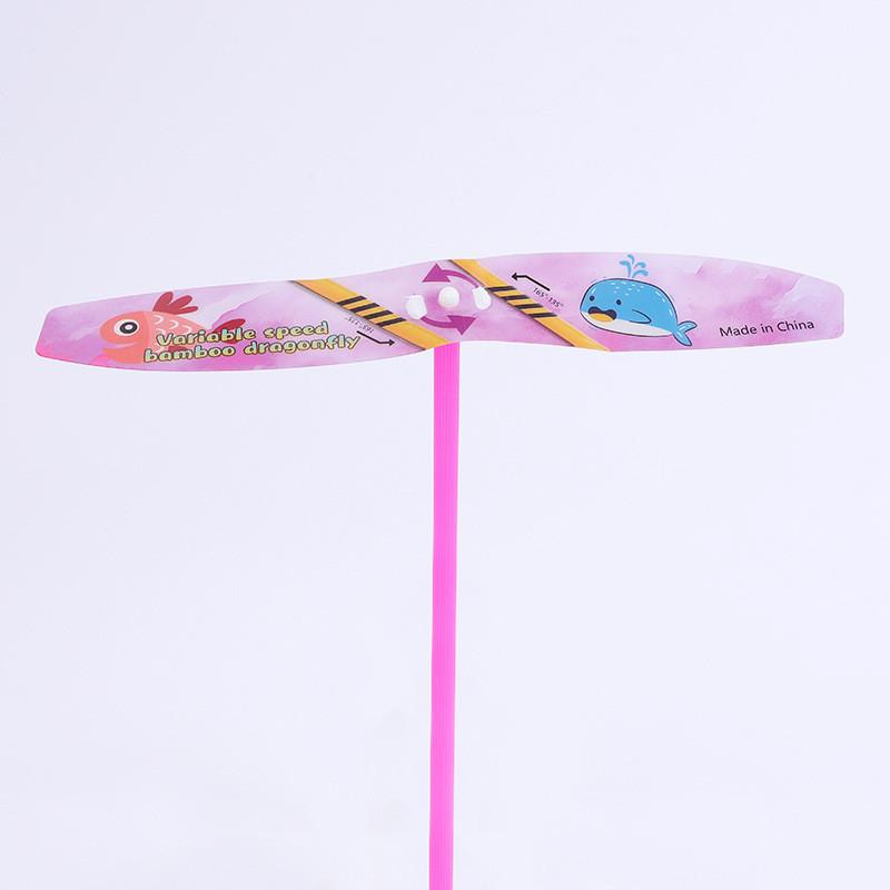 Динозавр Насекомое Кролик Узор Бамбуковый Стрекоза ПВХ Игрушка С Регулируемым Полетом