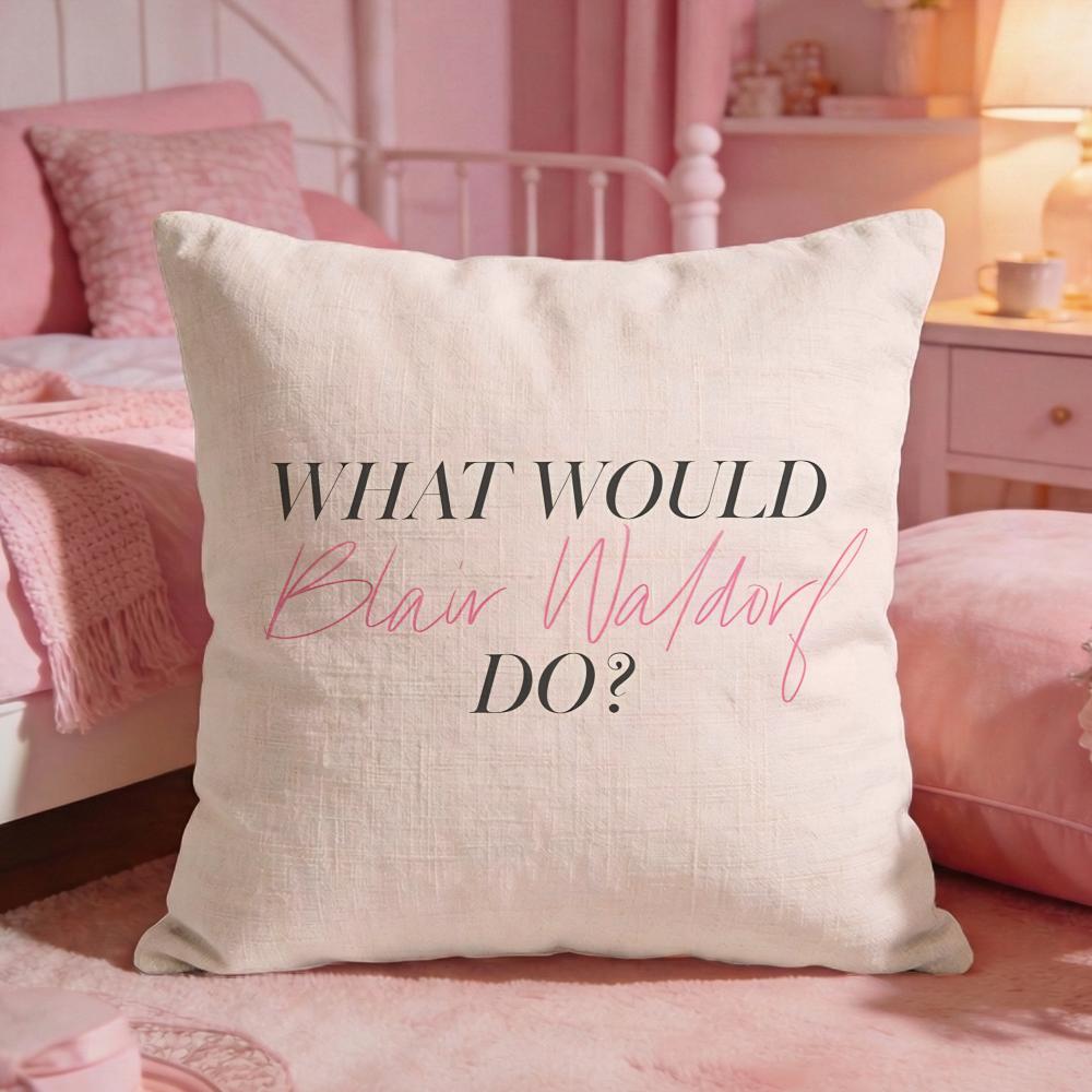 Cool Movie GGossip Girls Cushion Cover Premium Comfort Reversible Pillow Cove Two In One Design For Any Room Car Interior