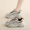 2025 весна новая корейская версия ins dad shoes женская студенческая универсальная спортивная обувь на платформе женская уличная фотография повседневная F036