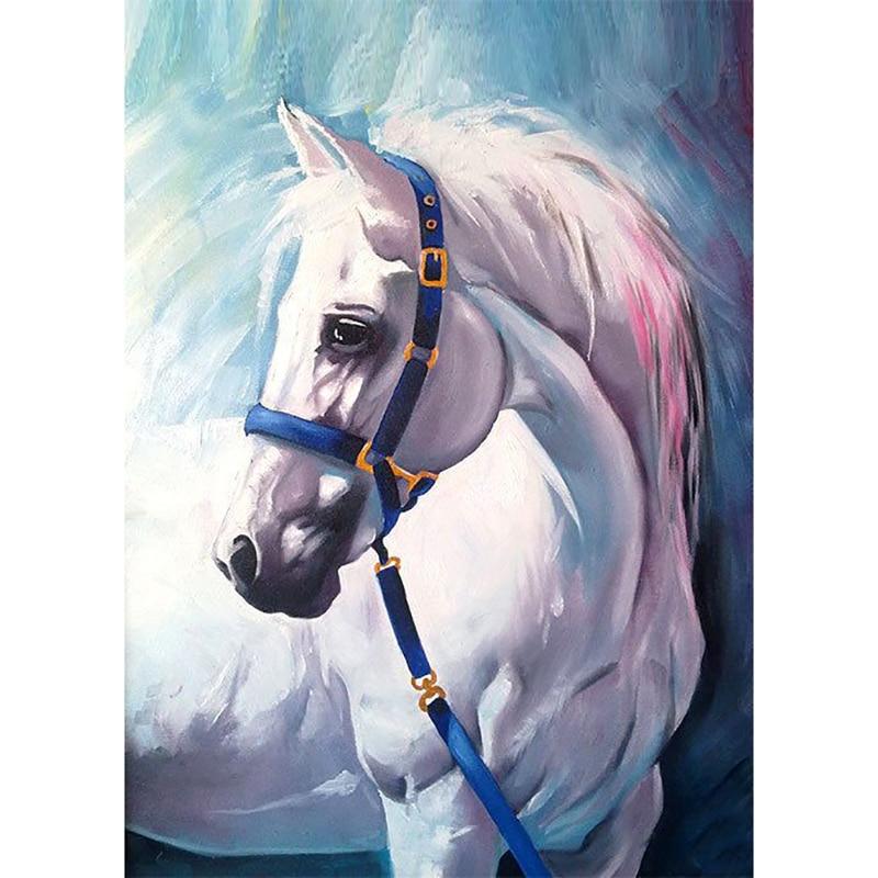 Полный 5D алмазов картина скачущий конь DIY Алмазная вышивка Алмазная мозаика наборы крестиков домашний декор подарок