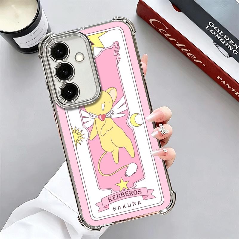 Чехол для телефона Cardcaptor Sakura Cute Girl с покрытием для Samsung A17 A07 A37 A57 A16 A56 A15 A55 A14 A54 A13 A53 A26 A36 A25 A35 A24 A