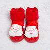 Newborn Baby Boys Girls Christmas Floor Socks Anti-Slip Baby Step Socks