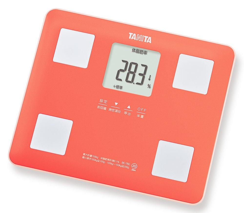 Измеритель состава тела TANITA Coral Pink BC-760-PK
