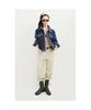 Lucky Chouette Tweed Mix Denim Jacket (Blue) Lfpds25100Bux